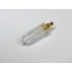 Pendentif et flacon de parfum ouvrable, en quartz naturel - (1 pce)