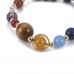 Bracelet tressé perles "Système Solaire" - Mixte (1pce) 